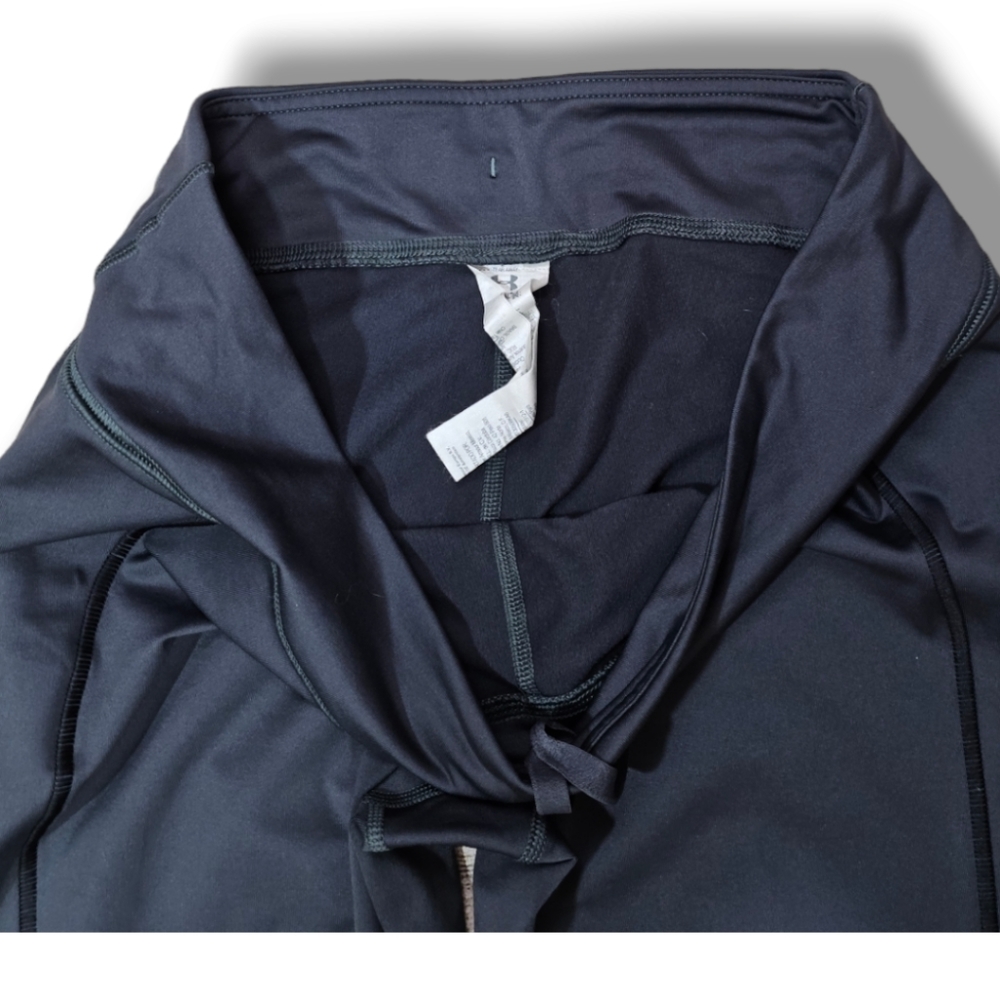 Under Armour Black Leggings with Side Zippers - Picture 4 of 6